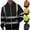 1 Black, variant on Bazeneo Hi Vis Hoodies for Men High Visibility Full Zip Hoodie Long Sleeve Fleece Safety Workwear Reflective Tape Zipper Jackets Durable Work Hoodies with Pocket Mens Jacket