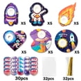 thumbnail image 2 of Juego de tarjetas de San Valentín DAZONGE 30 con Galaxy Slime Balls Kids, 2 of 6
