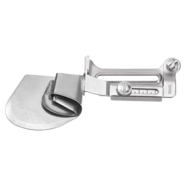 7/8" Salida A11 Costura Carpeta, Plano Cerradora Carpeta Ajustable Enrollado Dobladillo Pie Rizador Dispositivo Prensador Pie para Casa Industrial Coser Máquina