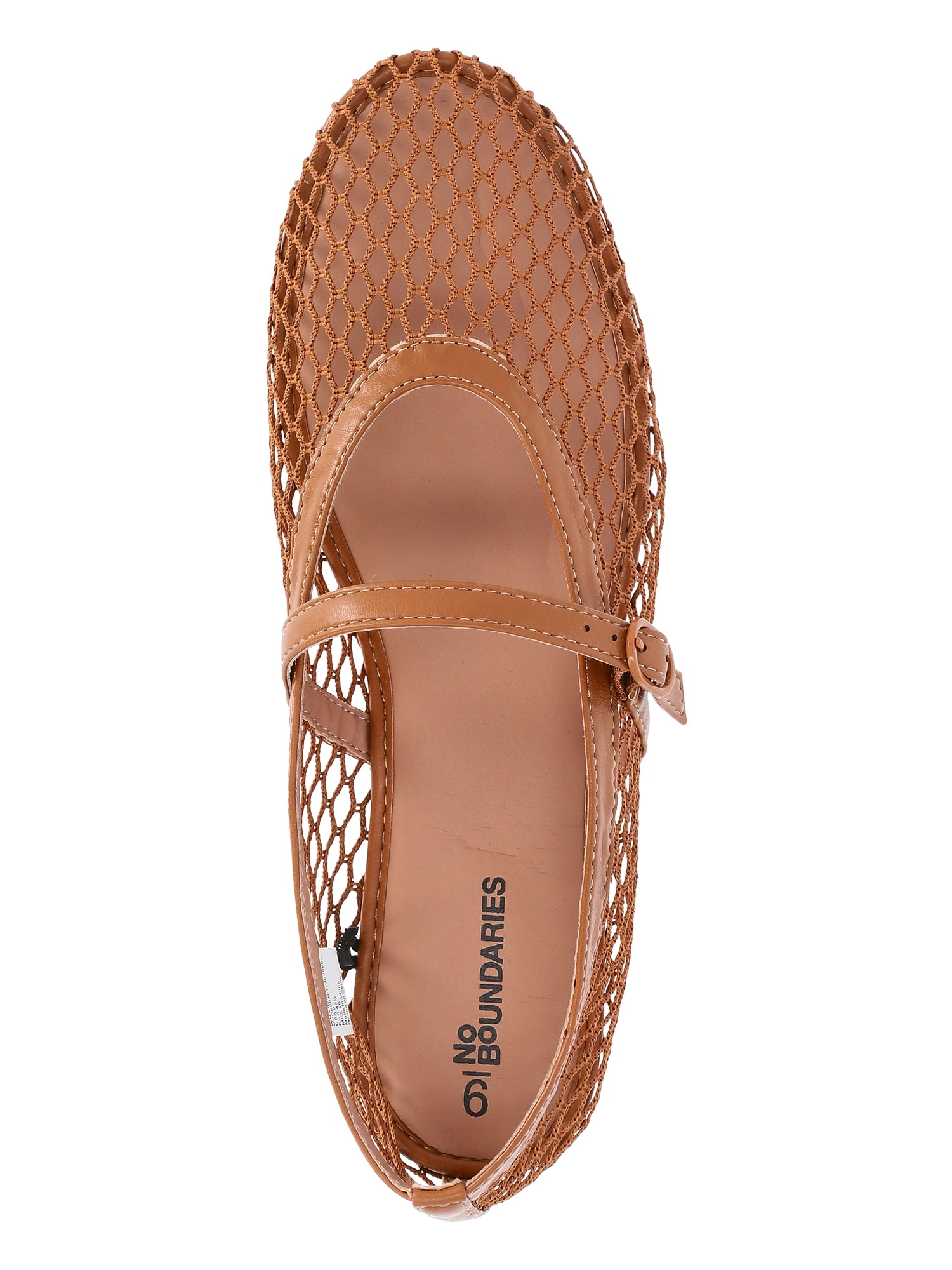 No Boundaries Women’s Mesh Mary Jane Flats