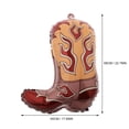 thumbnail image 2 of BESTYASH 6Ud Inflables De Botas De Vaquero Fiesta Occidental Multicolor, 2 of 6