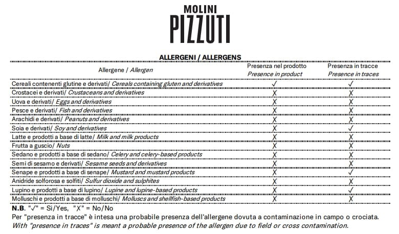 Molini Pizzuti Organic Whole Wheat Multipurpose Flour - 500GM (17oz)