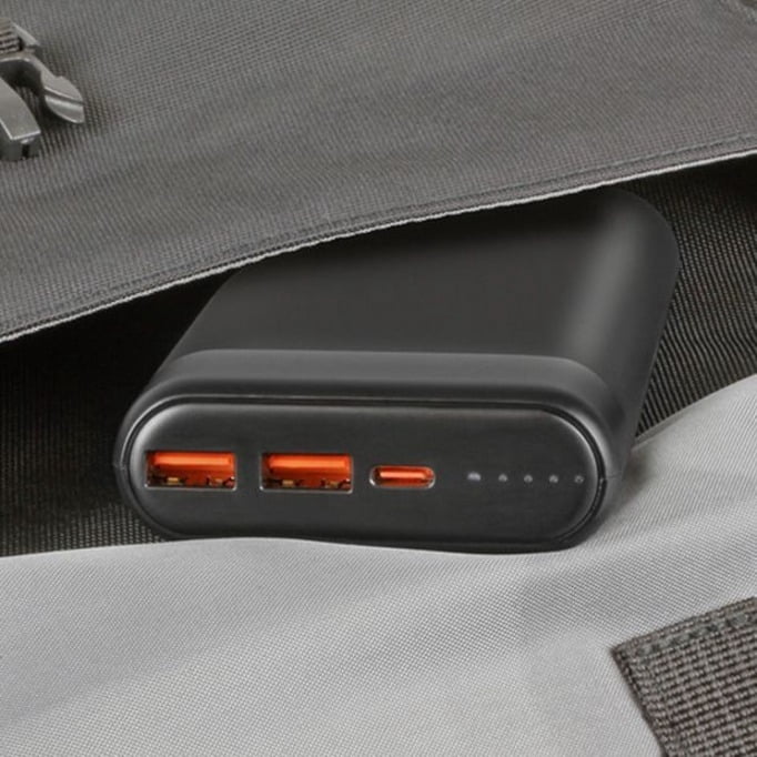 Aluratek 20,000mAh 65W Fast Charge PD Power Bank with USB Type-C