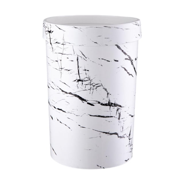 Papelera de gran capacidad estilo granja para sala de manualidades, oficina, lavandería 18cmx26cm Blanco