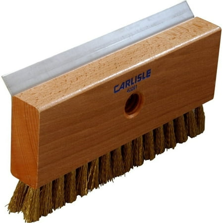 

CFS 4029100 Oven Brush and Stainless Steel Metal Scrapers Brass Wire Bristles 8-1/2 Length x 4-1/4 Width x 1-1/2 Height