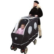 Warm As A Lamb - Tandem Stroller Winter Coat Cover, Black