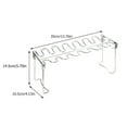 thumbnail image 2 of IFANLANDOR 2 Pcs Support de Poulet en Acier Inoxydable pour Barbecue pour Amateurs de Plein Air Argent, 2 of 8