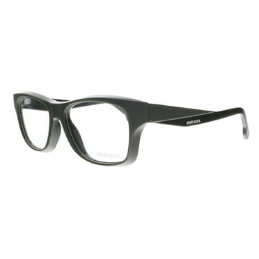Diesel DL5065 098 Green Rectangle Optical Frames for unisex