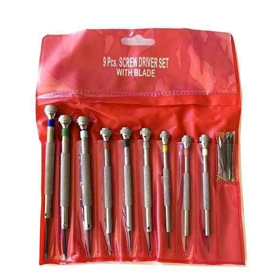 Model Shipways  - 9pc. Precision Screwdriver + Spare Blades Set