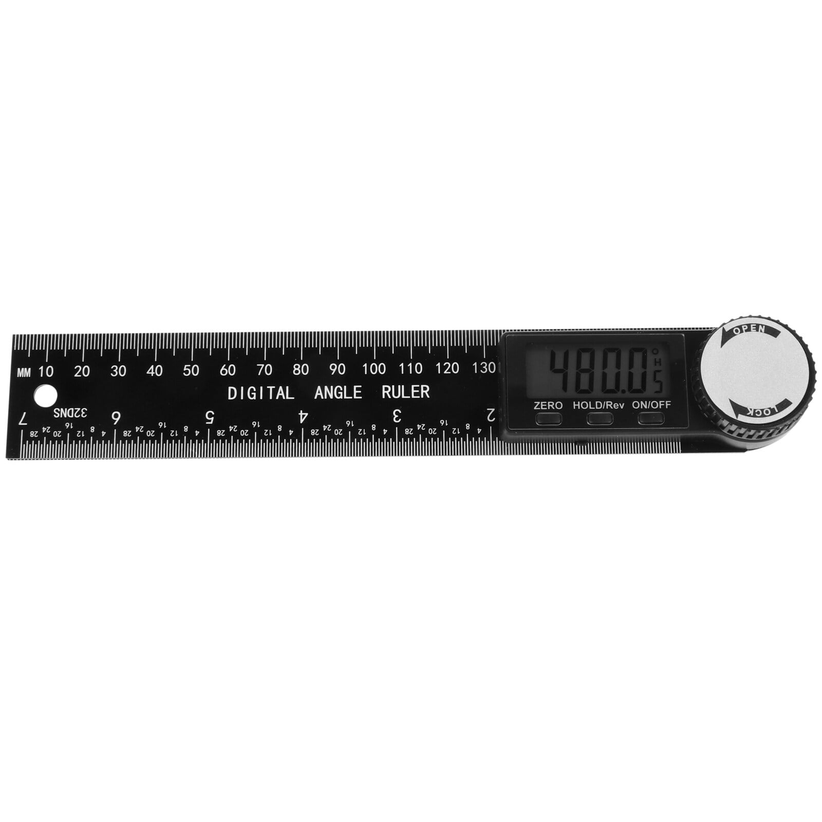 6-039R_200MM 2-in-1 Digital Protractor Electronic Angle Ruler 200mm (8