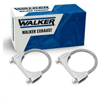 2 pc Walker Exhaust Clamps compatible with Dodge Charger 5.7L V8 2006-2017