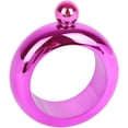 thumbnail image 5 of 2 uds. Brazalete de cadera con matraz de 3,5 oz, joyería de licor de whisky con Alcohol, joyería de acero inoxidable para reina de fiesta (rojo rosa + verde brillante), 5 of 5