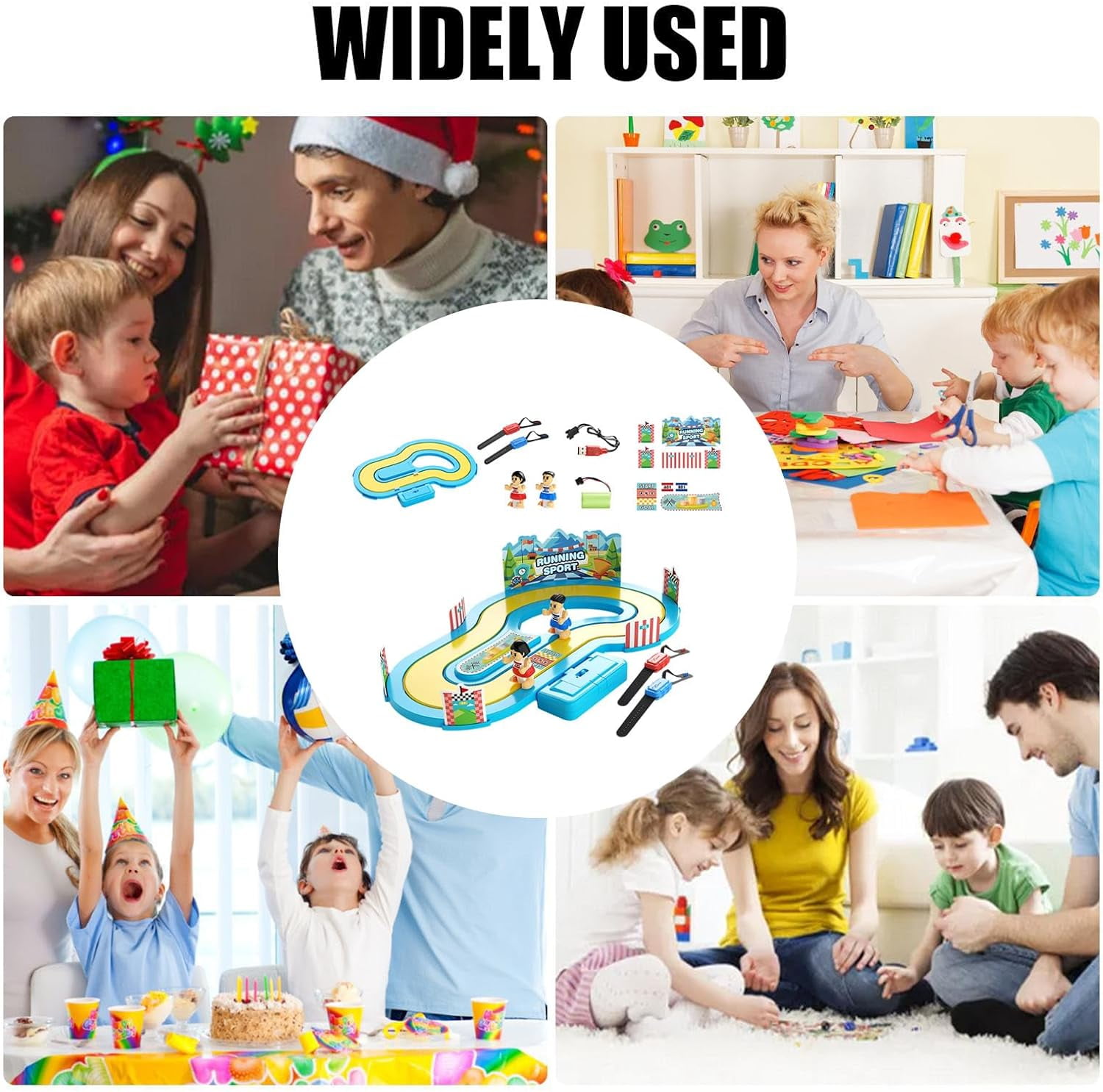 Motion-Sensing Racing Game - Parent Child Interactive System, Motion Controlled Board Toy, Physical Activity Entertainment, Family Bonding Experience For Children Boys(1Set)