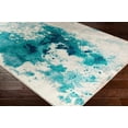 thumbnail image 7 of Mark&Day Area Rugs, 2x8 Perpignan Modern Aqua Runner Area Rug, Blue Taupe Cream Carpet for Hallway, Kitchen, Bedroom or Living Room (2'2" x 7'7" Runner), 7 of 7
