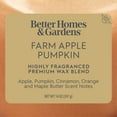 thumbnail image 6 of Better Homes & Gardens 2-Wick Jar Candle, Farm Apple & Pumpkin, 14 oz, 6 of 9