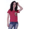 thumbnail image 6 of Moomaya Womens Round Neck T-shirt Short Sleeve Sequin Patch Pocket Tee Top - 42, 6 of 6