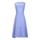 thumbnail image 5 of ICHUANYI Clearance Women Sexy Solid Sleeveless Round Neck Lace Chiffon Mesh Waist Party Dresses(Purple, XXL) ICHUANYI WER2023080813919, 5 of 6