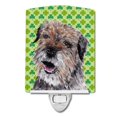 thumbnail image 1 of Carolines Treasures SC9571CNL Border Terrier Lucky Shamrock St. Patricks Day Ceramic Night Light, 1 of 2