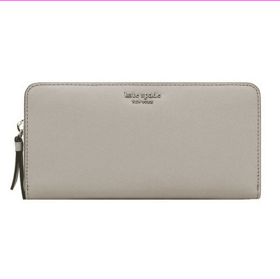 Kate Spade New York Continental Cameron Large Wallet Grey Soft Taupe