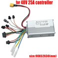 thumbnail image 3 of Para JP Controlador de motor sin escobillas de 48 V 25 A + Kit de medidor de tablero de 36-60 V para JP Electric, 3 of 5