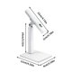 thumbnail image 3 of Lámpara de fototerapia portátil para uñas, soporte giratorio de 360 grados, lámpara multifuncional para hornear uñas., 3 of 5