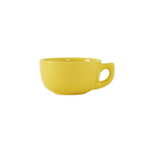 Tuxton BSF-1402 14 oz Cappuccino Tasse Safran - 2 Douzaines
