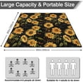 thumbnail image 3 of Extra Large Picnic Blankets Waterproof Foldable (80 "x 80") Beach Blanket Waterproof Sandproof,3-Layer Thicking Mat Outdoor Packable Camping Blanket, 3 of 6