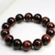 thumbnail image 3 of Guardurnaity de cuentas de piedra natural roja, de ojo de tigre hecha a mano para meditación, cuentas de oración, cómodo Ropa, zapatos y accesorios Miscelánea Ojo de tigre rojo10MM, 3 of 6