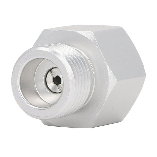 Adaptador de recarga de soda Tr21‑4 a conector de tanque de llenado de cartucho de cilindro de CO2 CGA320 Aleación de aluminio