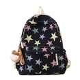 thumbnail image 2 of Mochilas escolares dulces para niñas adolescentes, mochilas de estrellas frescas, bolsos de nailon de gran capacidad, bolsos de hombro Kawaii, moda coreana Fivean unisex, 2 of 2