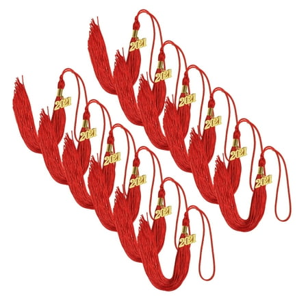 

Honeeladyy Sales Academic Grade Graduation Tassels With 2021 Gold Pendants Graduation Grade Tassels