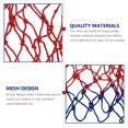 thumbnail image 3 of LOLIPPYY 2pcs Heavy Duty Outdoor Basketball Nets for Schools with Simple Design Blue, 3 of 4