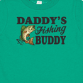 thumbnail image 4 of Inktastic Daddy's Fishing Buddy Boys Baby T-Shirt, 4 of 5