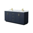 thumbnail image 2 of Wyndham Collection Wcf2929-72D-Nat-Mxx Miranda 72" Free Standing Double Basin Vanity Set -, 2 of 7