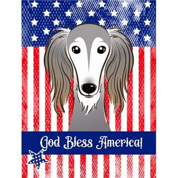 Saluki Flag Canvas House Size