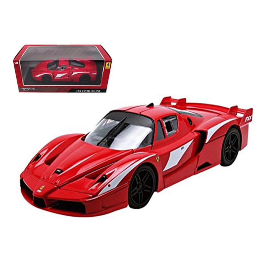 希少　Hot Wheels 1/18 Ferrari フェラーリ FXX Hotwheels Ferrari Fxx Evoluzione Red 1/18 Diecast Model Car de