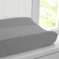 thumbnail image 3 of Delta Children Contoured Changing Pad with Plush Cover, Grey, 3 of 6