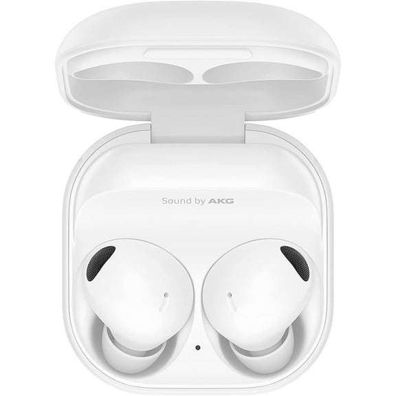 Restored Samsung Galaxy Buds2 Pro True Wireless Bluetooth Earbud Headphones - White (Refurbished)