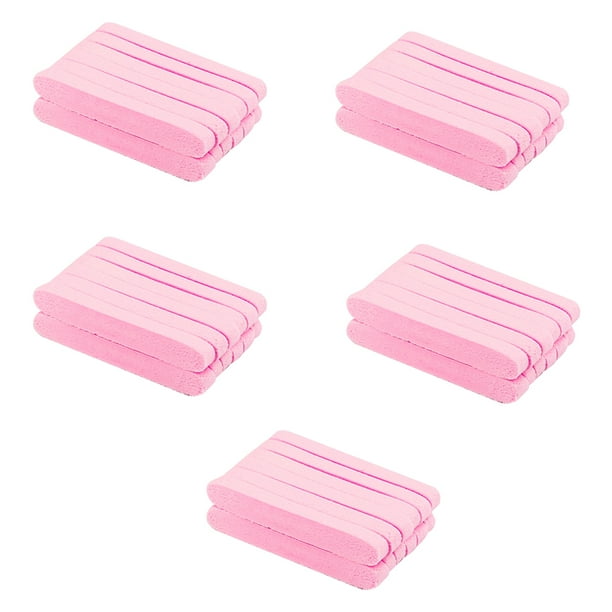 FELTECHELECTR 96 esponjas limpiadoras faciales, compresas cosméticas, esponjas de limpieza facial, exfoliantes de maquillaje (rosa)
