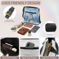 thumbnail image 4 of Yuyamidu Snowman Santa Women 2‑Piece Crossbody Purse Se with Wallet Red Christmas Shoulder Purse Set PU Leather Crossbody Hobo Bag Sets for Women Adjustable Strap, for Travel, Shopping, Work, 4 of 7