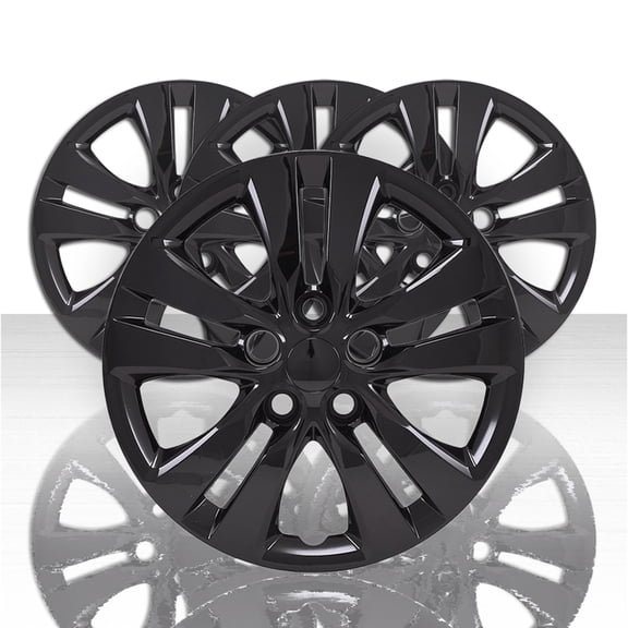 Set of 4 16" 5 Double Spoke Wheel Covers for 2020-2025 Kia Soul S - Gloss Black