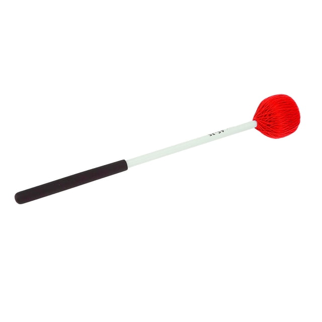 Mazo De Marimba, Cabezal De Hilo De Nailon De Dureza Media, Mazo De Tambor De Percusión, De Fibra POM, Diseño Portátil Para Práctica Diaria