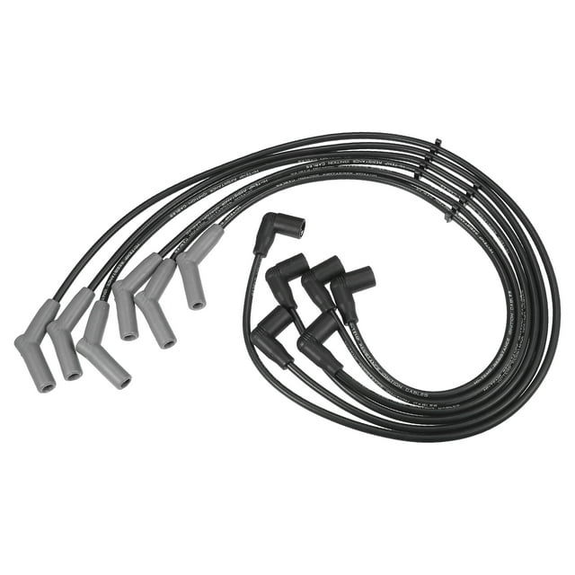 Cables de bobina de bujía de automóvil Unique Bargains de 7 mm para Ford Ranger 2001-2003 para Mazda B3000 No.AJ0318100 - Paquete de 6