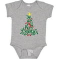 thumbnail image 3 of Inktastic We Wish You A Merry Christmas Boys or Girls Baby Bodysuit, 3 of 5