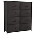 thumbnail image 6 of YITAHOME Dressers for Bedroom, 8 Drawer Fabric Storage Tower Unit for Closets, Sturdy Steel Frame, Easy Pull Bins, Brown, 6 of 8