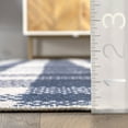 thumbnail image 3 of nuLOOM Rianne SpinClean Machine Washable Plaid Farmhouse Area Rug, 2' 6" x 8', Runner, Rianne Blue, 3 of 7