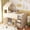 Beige + Solid Wood+MDF + Twin, variant on Twin Size Wooden Loft Bed with Desk, Drawers & Cabinets,White