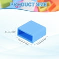 thumbnail image 2 of USB Type A Port Plugs Covers Caps, 20Pcs Silicone Anti Dust Protector for Smartwatch Telephone Computer Camera Mobile Hard Discs USB Male Ports, Blue, 2 of 6