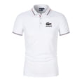 thumbnail image 1 of Laco hombres Slim Polo camisa de manga corta camiseta de verano oficina de negocios Casual moda Polos cuello Topspangjing, 1 of 3
