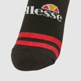 thumbnail image 2 of Ellesse Unisex Sneaker Socks Melna, 6 Pairs - Trainer Liner, Sport, Logo Black 37-42,5, 2 of 3
